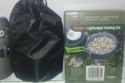 Pinnacle Compact Lightweight Trekkers Cooking Set 221g nonstick + bag
